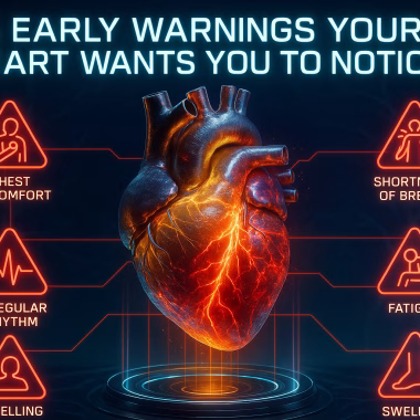 5 Early Warnings Your Heart Wants You to Notice