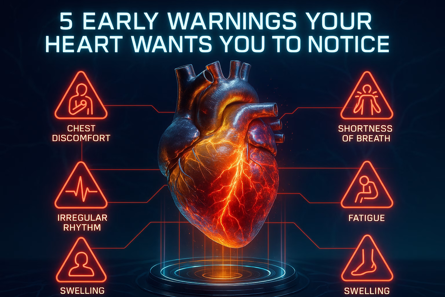 5 Early Warnings Your Heart Wants You to Notice